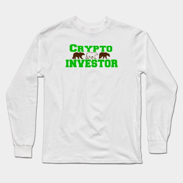 Crypto Investor Long Sleeve T-Shirt by My Tee Style